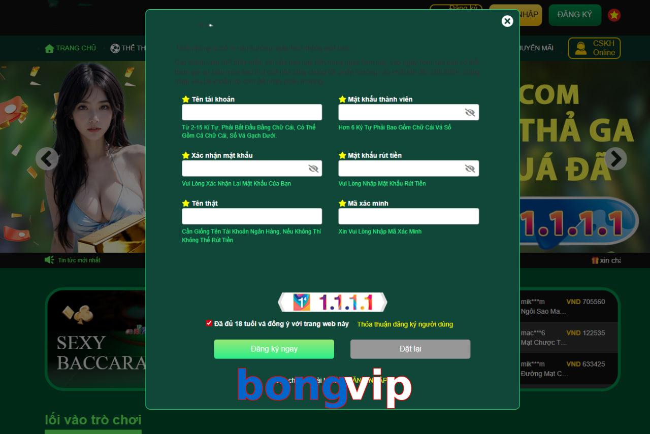 bongvip